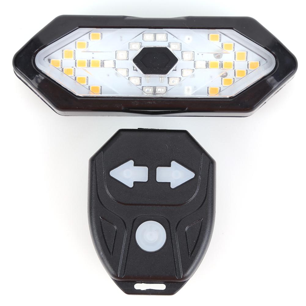 Smart Scooter Taillights Wireless Remote Control Turn Signal Safety Light Micro USB Rechargeable Waterproof for M365 Pro 2 MI 4