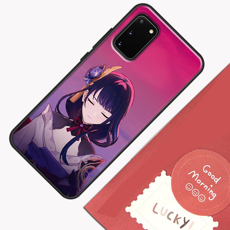 Baal Genshin Impact Game Phone Case For Samsung Galaxy S23 S26 Ultra S20 S21 S22 S24 S25 Plus S10 S25 FE Cover Shell