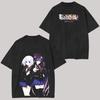 Vintage Washed Date A Live All Characters Origami Tohka Double Sided Anime Graphic T Shirt For Fans Unisex Streetwear TShirt