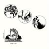 Unique Personalized Retro Metal Horse Wall Art Hanging Home Decor Sculpture