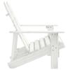 Vidaxl 2-Seater Adirondack Garden Chair, Fir, White