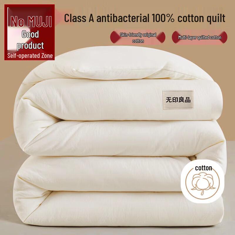 Muji A-Class 100% Xinjiang Cotton All-Season Quilt