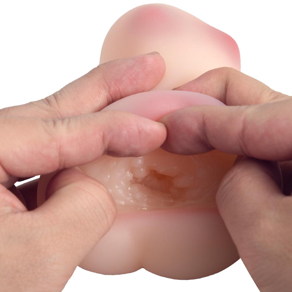 Realistische 3D Vagina männliche Masturbator Tasse Erwachsene Mini Tasche Sex Spielzeug für Männer Flugzeug Tasse