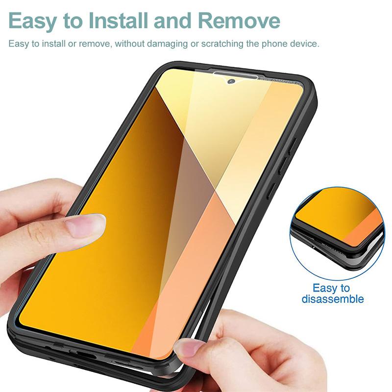 360 Full Body Screen Protector Case For Xiaomi 13 Pro 13T Mi 14 14t Pro 15 Pro Mi 15 Ultra Transparent Double Sided Bumper Cover