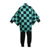 Anime Kamado Tanjirou Cosplay Kostuum Demon Slayer Halloween Cosplay Kostuum Voor Kinderen Voor Volwassenen Cadeaus
