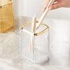 Durable Cosmetic Brush Organizer Transparent Brush Storage Cup Lipstick Sundries Holder  School
