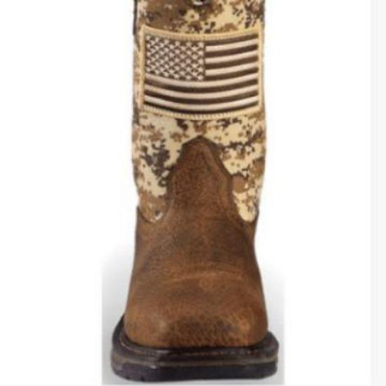 Flat Bottom Short Barrel Embroidered Men'S Size 38 To 48 Men'S Boots