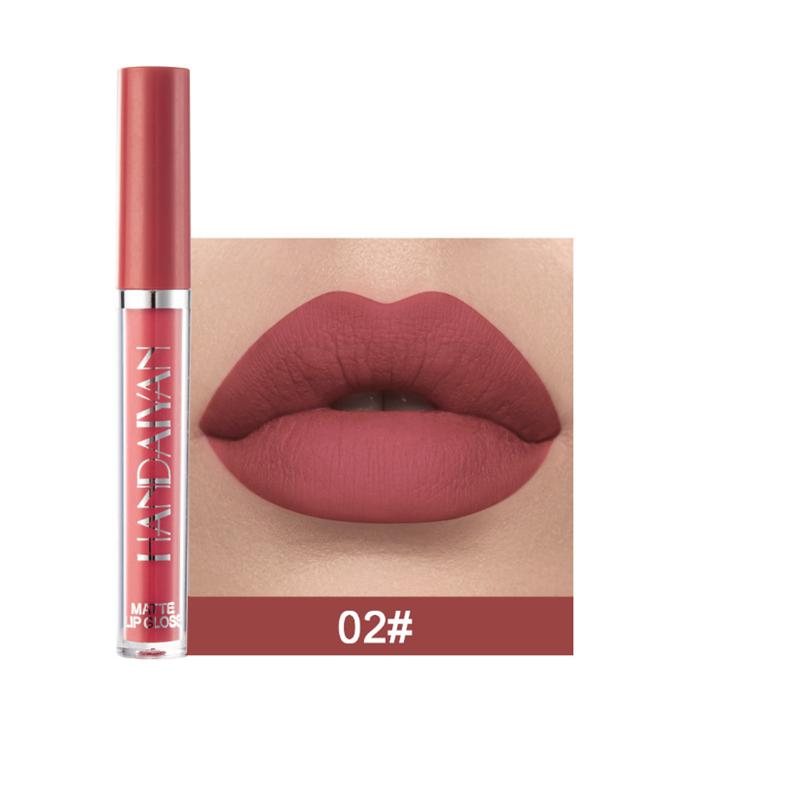 12 Colors Velvet Lipstick Matte Liquid Lipstick Waterproof & Long-Lasting Lip Gloss Non-Sticky Hydrating Formula Lip Glaze Ideal Gift for Women