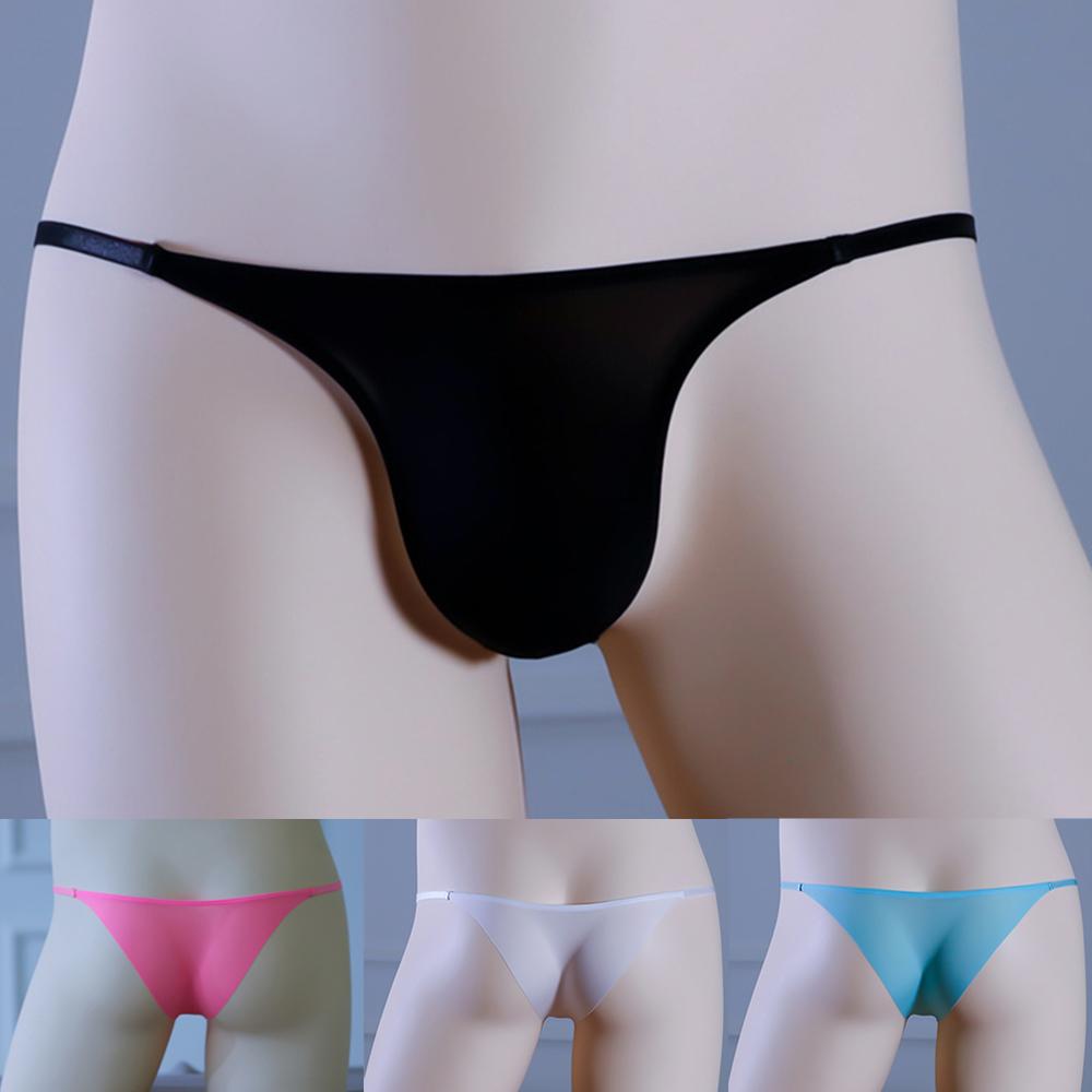 G-string Male Underpant Low M-2XL Men Men\'s Sheer