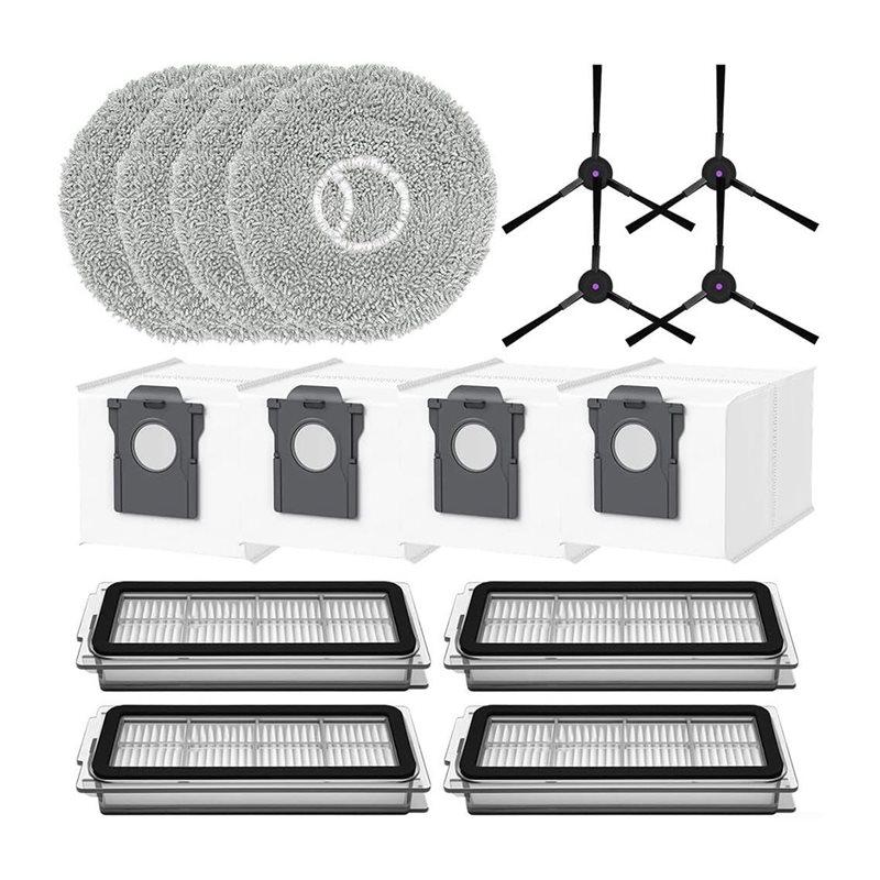 

Retail 16 Pcs For Cecotec Conga X70 Vacuum Cleaner Replacement Spare Parts Side Brush Hepa Filter Mop Dust Bag Accessories