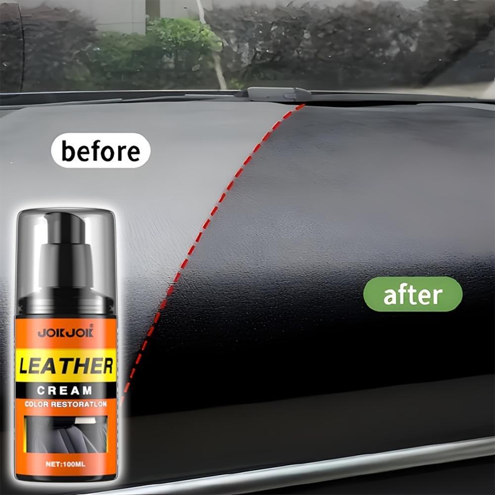 JOKJOK All-Purpose Car Interior Leather & Plastic Restoration Cream - Anti-Aging, color nourishing, quick renewal, long-lasting
