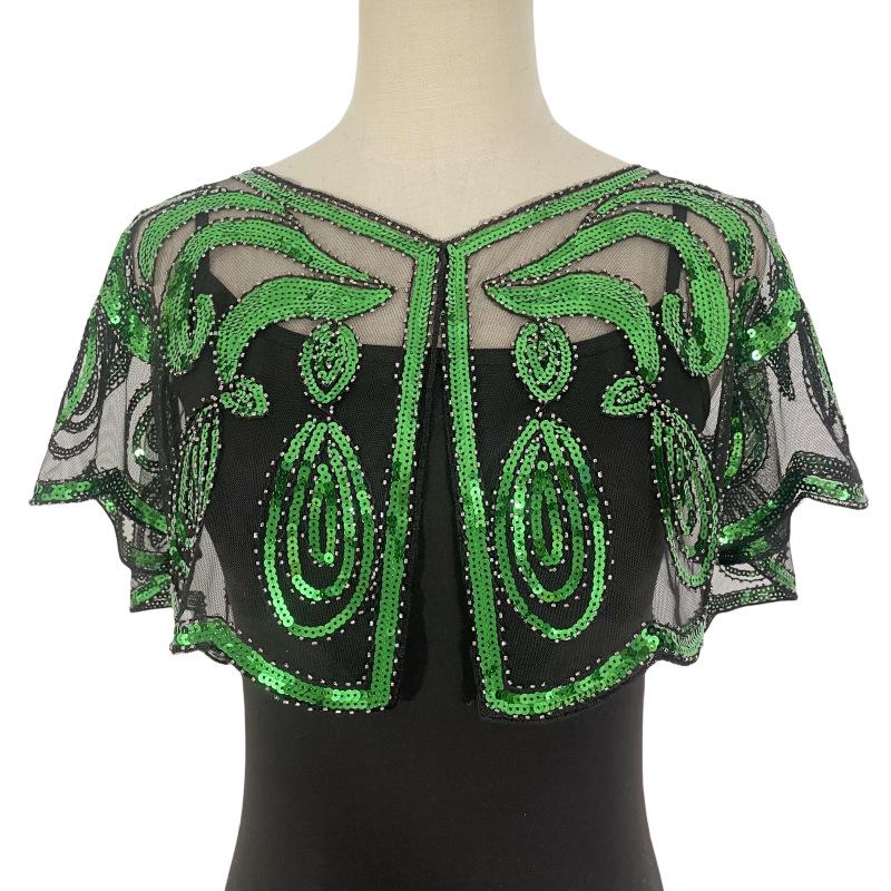 Summer Women's Sequin Mesh Shrug - Versatile Outerwear