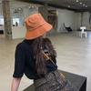 10,000 Years Classic Solid Color Versatile Fisherman Hat Spring and Summer Casual Big Brim Basin Hat Tide Shading Sun Protection