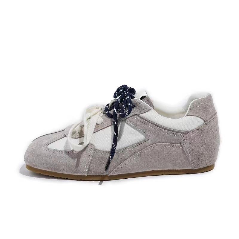 

Cowhide version~ Genuine leather inner height increase moral training shoes women s sports and leisure shoes platform pair of shoelaces Forrest Gu 35