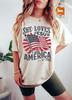 Unabhängigkeitstag Shirt Christliches Shirt Sie liebt Jesus und auch Amerika Shirt Unisex T-Shirt