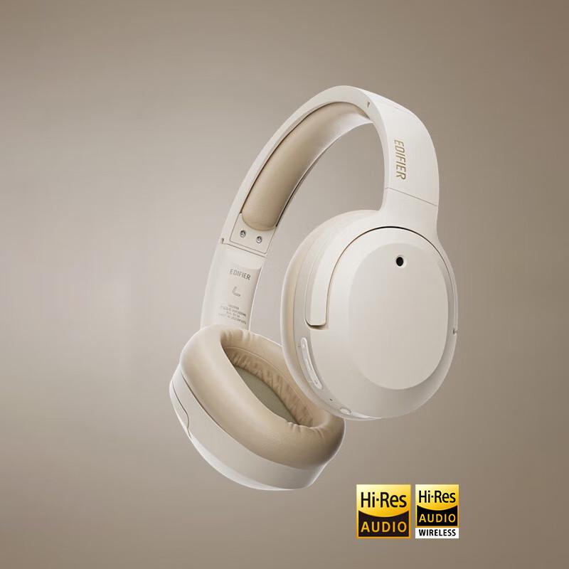 Edifier W820NB Dual Hi-Res Active Noise Cancelling Over-Ear Bluetooth Headphones