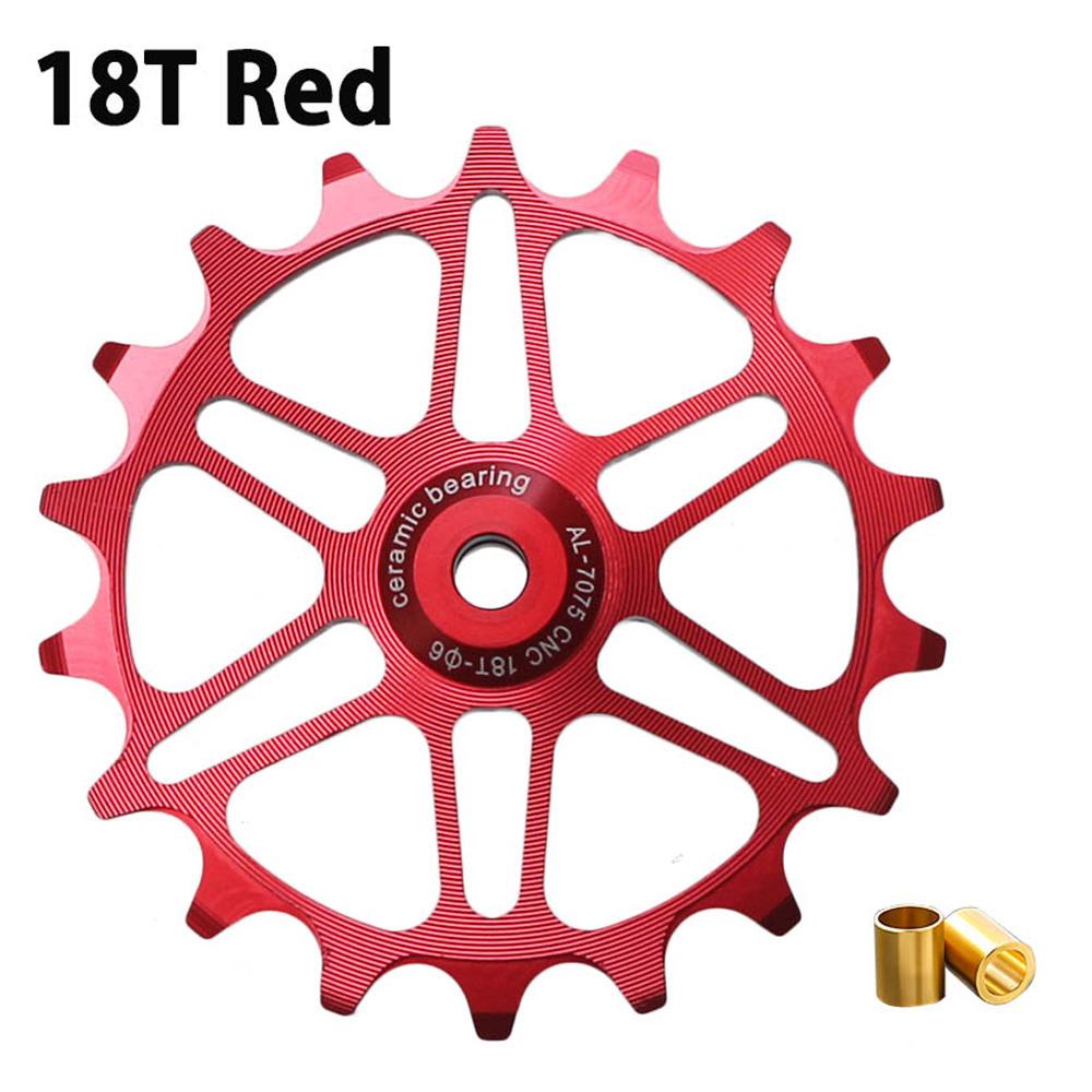12T 14T 16T 18T MTB Bicycle Rear Derailleur Jockey Wheel 9/10/11 Speed Ceramic Bearing Guide Pulley for Shimano Sram Road Bike