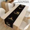Eid Mubarak Table Runner Ramadan Decoration for Home Islamic Muslim Party Decors
