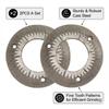5.79 Inch Dry Grain Grinding Machine Plates Commercial 2 Grinding Disc