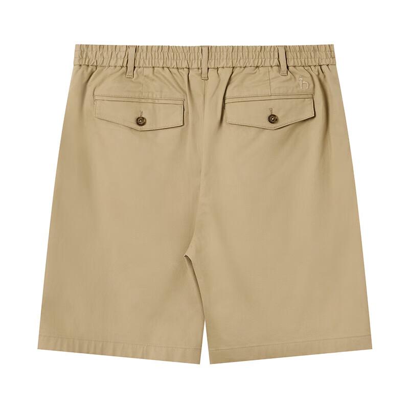 HAZZYS Men's 2025 Summer Cotton Blend Relaxed Fit Shorts