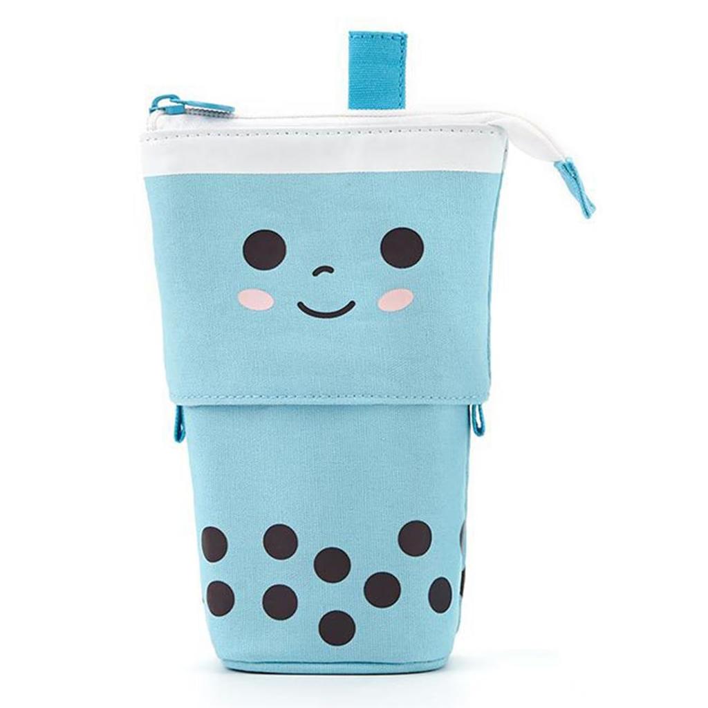 Tapioca Pencil Freestanding Pen Expandable Pen Pen Cute Pencil Pencil Large Small Item Storage Queen-b Case, 2-Way, Stand, Holder, Pouch, Holder,