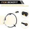 Automatic Transmission Gear Shifter Cable for Ford F-150 2015 2016 2017 2018 2019 Auto Trans Gear Shift Control Lever Cable No.FL3Z7E395D Metal