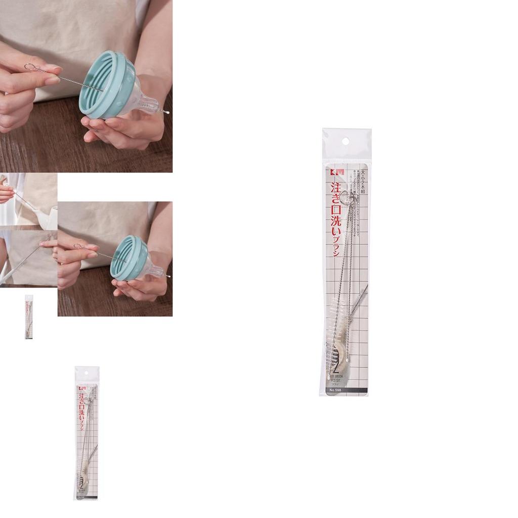 Plastic Teapot Spout Cleaner With Long Handle Mini Brush For Kitchen Accessories