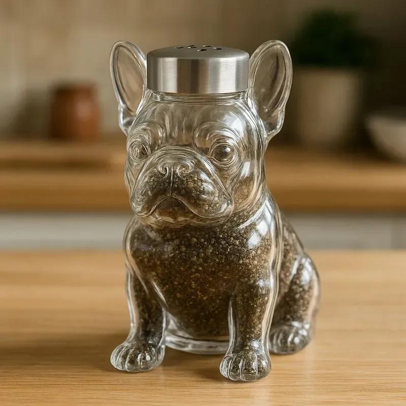 Cute French , Dachshund, Corgi Pepper Shaker, Seasoning Shaker, Figurine Set Kitchen Home Decor Figurines