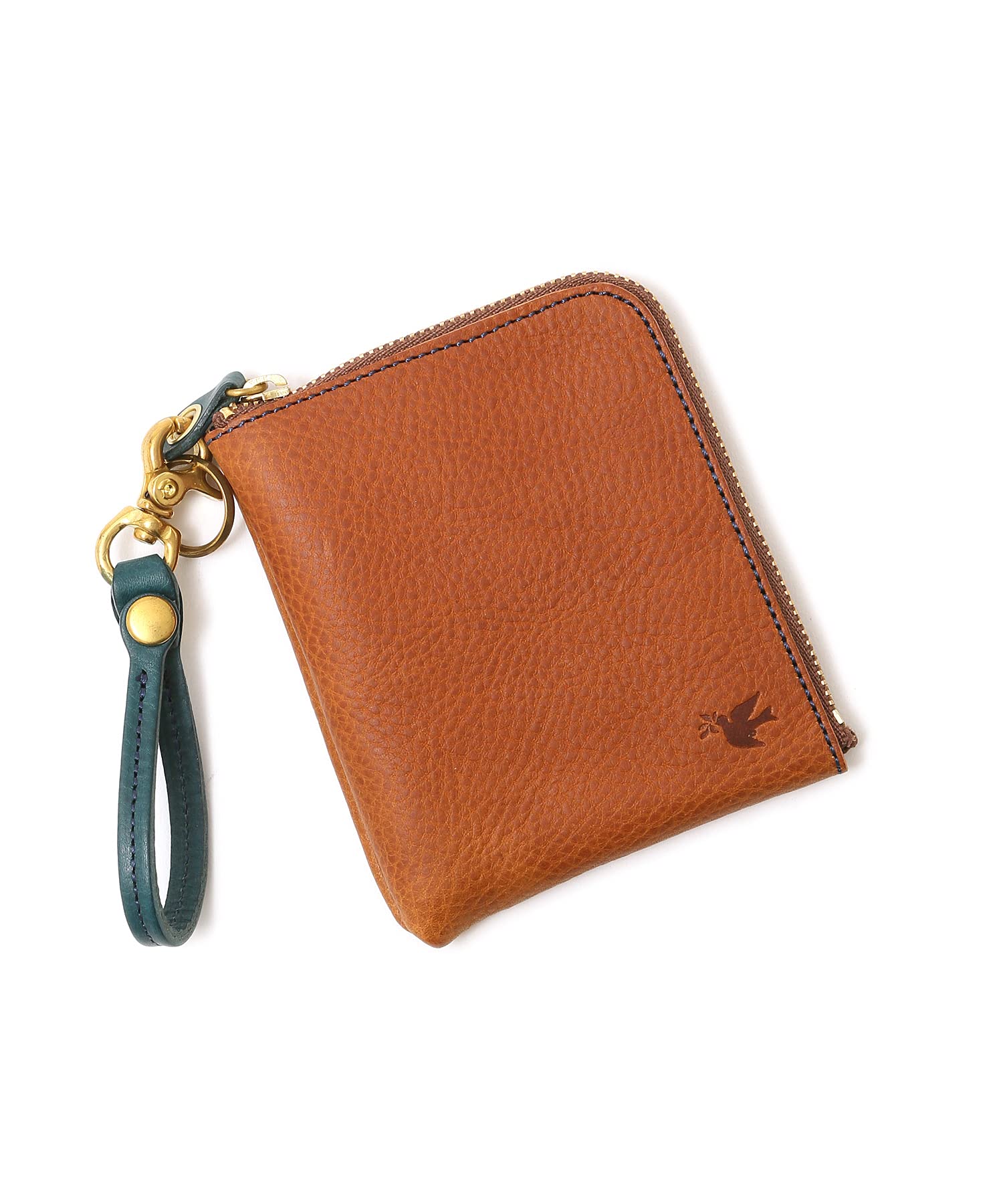 sot Minerva Box Кожаный Мини-кошелек на молнии Большой so-w-0033-CAM