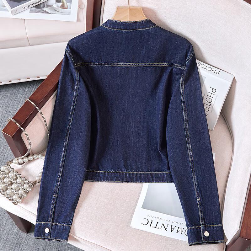 Women's Petite Vintage Denim Jacket