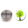 Glass Magnetic Crystal Fridge Magnet 30mm For Home Decor
