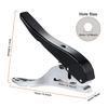 Hand-held Circle Hole Punch, Single Round Paper Punch, For ID Cards PVC Cards Badge Photos, Solves Uneven Holes & Difficult