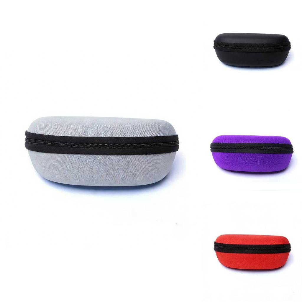 Glasses Case Eva Zipper Travel Organizer With Hook For Leisure And Outdoor Use