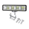 72W Automotive Work Lights LED Strip 4x4 24 LED Engineering Auxiliary Lights for Motorcycle Dirt Bike Auto Accessories
