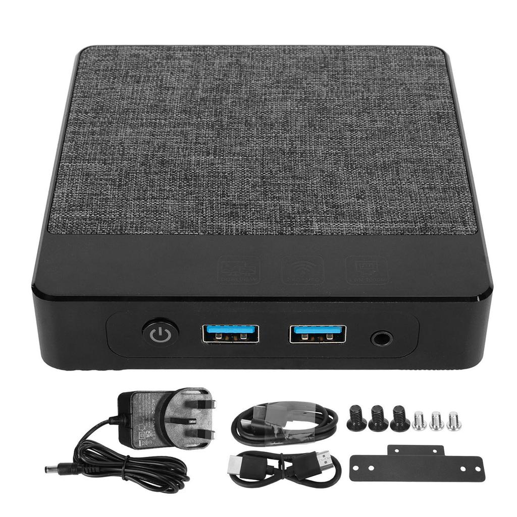 Mini PC for Intel N4020 Up To 2.8Ghz 4K 60Hz 2.4G 5G WIFI Bluetooth 5.0 Gigabit Ethernet Micro PC