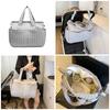 Portable Mom Storage Bag for Strollers Hand Carrying Travel Case Pouch or Hospital Use with Spacious Compartments