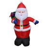 47inch Inflatable Giant Santa Claus Holding Gift Bag Christmas Decoration Ornaments for Holiday Christmas Eve 2025 New Year