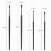 Professional Fine Eyeshadow Brushes Soft Horse Hair Eyelid Highlighter Lying Silkworm Smudge Makeup Brushes Eyes Make Up Tools