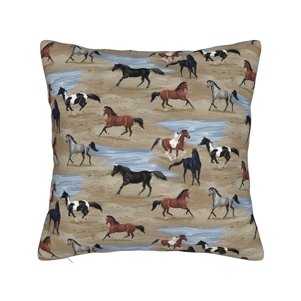 Japanse Kunst Ukiyoe Style Ocean Wave Pillow Cover  Vintage Pillow Case For Office Car Home Decor Comfy Cushion Cover Gift