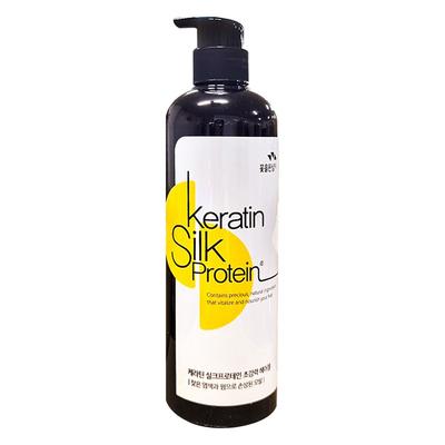 Man with Flowers Keratin Silk Protein Super Strong Haargel, 500ml, 1 Stück