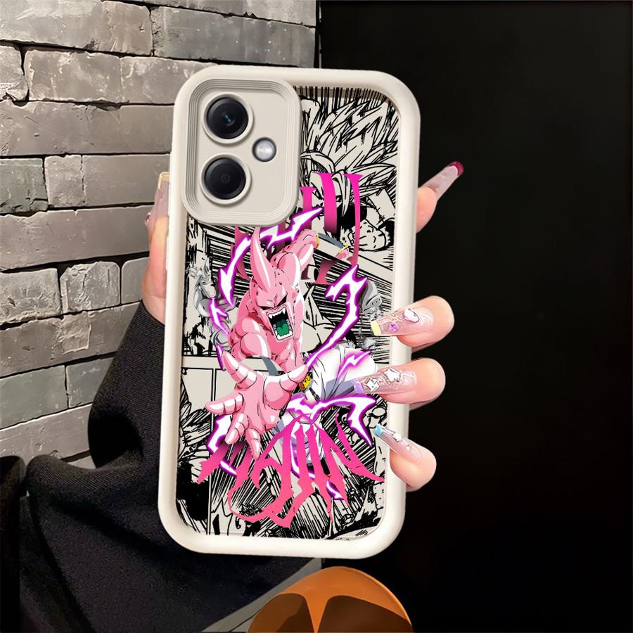 Soft Cover Phone Case for Xiaomi Redmi Note 12s 10 11 12 Pro 13 14 Pro Plus 11s Dragon Bll Majin Buu
