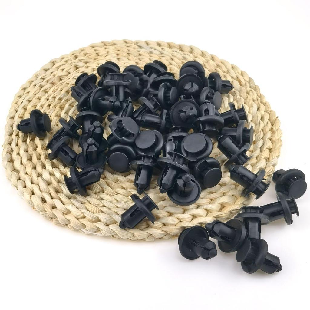 Decoyocar Honda Car Nylon Push Type Rivet Hole Diameter 10mm