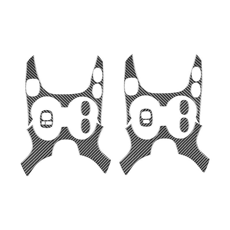 Toyota 01-07 Sequoia Karbonszálas Belső Középkonzol Pohártartó Matrica