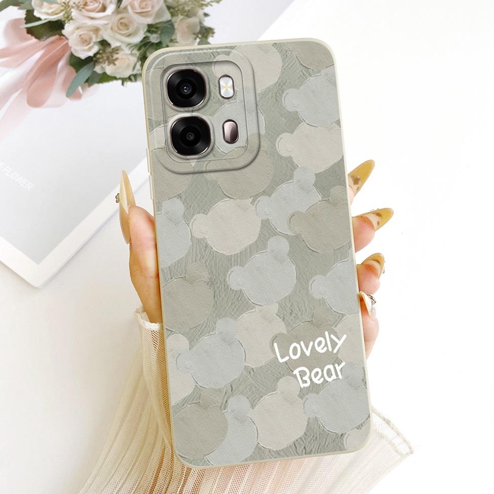 For Oppo A6s 4G CPH2815 Casing For Oppo A6s 5G CPH2789 Case Cover Luxury Fashion Cute Cartoon Funny Painted Silicone Phone Case