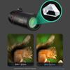 2000x24 Monocular Telescope Zooming Focus Green Film Binocular Optical Hunting Tourism Scope For Outdoor Bird Watching