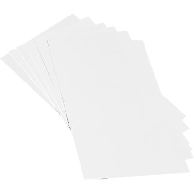 6Pcs Aluminum Sublimation Sign Blanks Vibrant Heat Transfer Surface Easy Install Versatile DIY Metal Blanks for Home Office