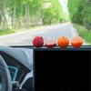 Cute Litchi Car Dashboard Decor,Car Interior Decor Aesthetic Ornament Figurines Sturdy Funny Gift