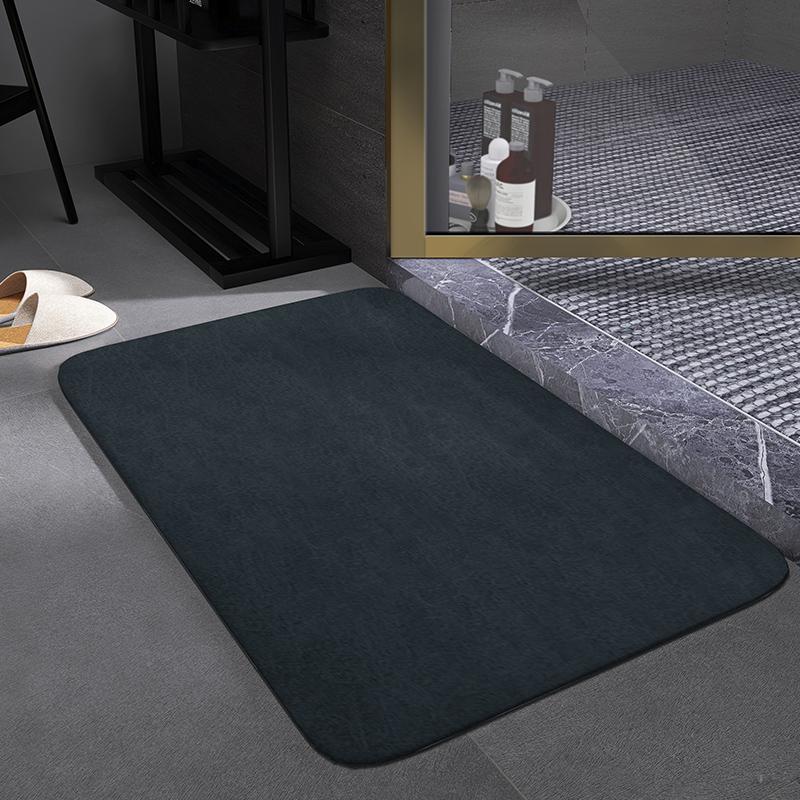 High Quality Bathroom Mats Absorbent Quick Drying Anti-Slip Rug Bath Mat Carpet Non Slip Shower Room Floor Pad