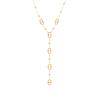 Stainless Steel Gold-Plated Ferris Wheel Pendant Necklace - Light Luxury & Elegant Style