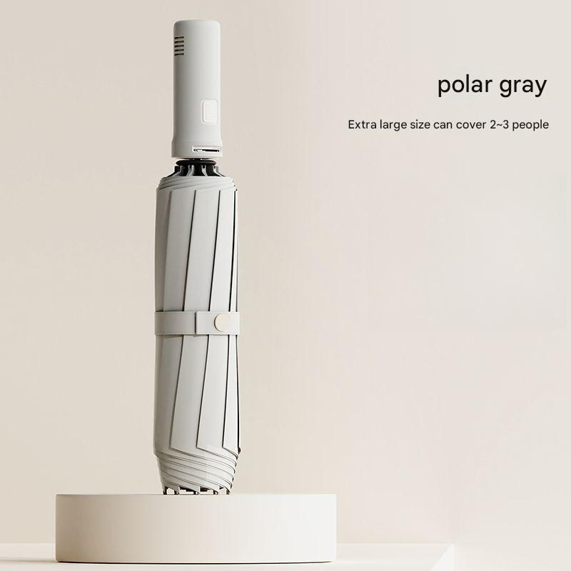 10 Bone Fully Automatic Sectional Retractable Anti-Rebound Reverse Folding Sunny Wind-resistant Portable Umbrella